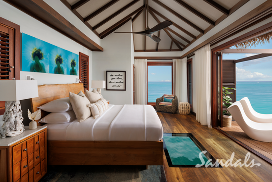 Sandals South Coast Overwater Bungalow Top 5 Sandals Resorts